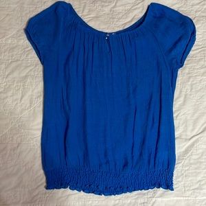 Olsenboye Blue Blouse